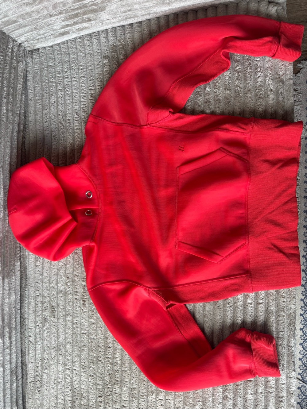 Helmut Lang unisex Red Hoodie
